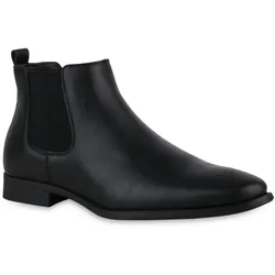 Herren Chelsea Boots in Schwarz