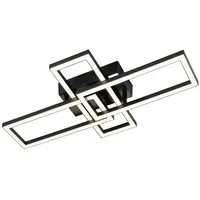 CASANOVA Deckenleuchte JANKO (BHT 63.50x9x34.30 cm - schwarz -