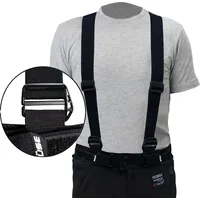 BÜSE Hosenträger mit Haken Schwarz M