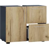 VCM Waschbeckenunterschrank Flandu 61 x 51 x 32 cm Beige