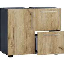 VCM Waschbeckenunterschrank Flandu 61 x 51 x 32 cm Beige