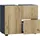 VCM Waschbeckenunterschrank Flandu 61 x 51 x 32 cm Beige