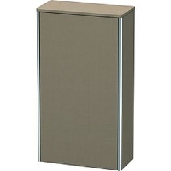 Duravit XSquare Halbhochschrank XS1303R7575 50x88x23,6cm, Tür rechts, Leinen
