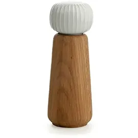 Kähler Hammershøi Gewürzmühle 18 cm Weiß unbefüllt