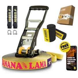 Gibbon Slacklines Bananalama XL Treewear Set (Größe One Size)