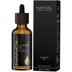 Nanoil Castor Oil Haaröle & -seren 50 ml 