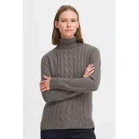 Oxmo Rollkragenpullover OXCATHY 21301293ME modischer Rollkragenpullover in Grau |