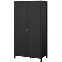 VCM Kleiderschrank Madrid 2-türig 0 x 0 x 0 cm Schwarz