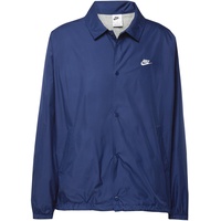 Nike Herren Jacke Club Coaches' - Dunkelblau,Weiß - L