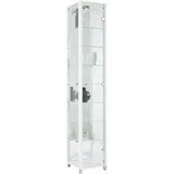 fif Möbel Vitrine OPTIMA 1x Glastür 0 x 0 x 0 cm Weiß