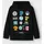 NAME IT Sweatshirt NAME IT "NKMJIMM POKEMON NREG SWE WH UNB NOOS SKY", Jungen, Gr. 134/140, schwarz, Sweatware, Obermaterial: 60% Baumwolle, 40% Polyester, bedruckt, regular fit normal, Rundhals, Rippbündchen, Sweatshirts Sweatshirt