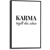 Reinders! Reinders Wandbild 20 x 30 cm Karma Holz Weiß