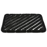 Andiamo Kokos Drahtgitter 40 x 60 cm Schwarz