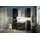 xonox.home Linus Hochschrank 30 x 182 x 31 cm Schwarz Hochglanz Holz