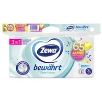 Zewa Toilettenpapier Bewährt Lufterfrischer 3-lagig 8 Rollen