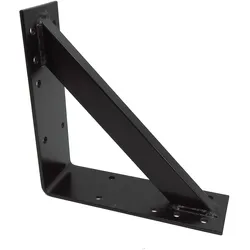 Stahl Winkel 250x250x70mm 3mm extra stark Holzverbinder schwarz