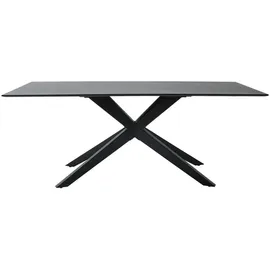 Musterring Esstisch Tiama 200 x 100 cm Holz Schwarz