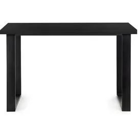 Konsimo Esstisch 80 x 77 x 77 cm schwarz