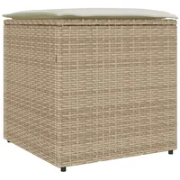 VidaXL Aufbewahrungskasten Beige und cremeweiß