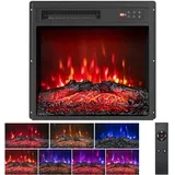 Costway Elektrokamin 18" Schwarz