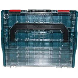BS SYSTEMS GMBH & CO Sortimo Systemkoffer L-Boxx 102 Ozeanblau, transparenter Deckel + Insetboxen H3