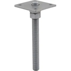 Pitzl Pfostenträger Typ 11013 3201 5 x 5 x 100 cm Silber/Stahl