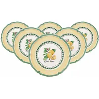 Villeroy & Boch Frühstücksteller 20,7 cm mehrfarbig 6er Set