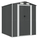 vidaXL Geräteschuppen 1,92 x 1,91 m Anthrazit