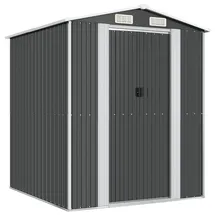 vidaXL Geräteschuppen 1,92 x 1,91 m Anthrazit