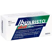 IbuAristo akut 400 mg 50 Stück – Ibuprofen Filmtabletten