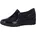 Damen Slipper Wasserabweisend Vegan Black Patent 37 EU