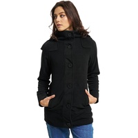 Brandit Textil Brandit Ladies Square Fleece Jacket schwarz, Größe 3XL