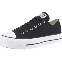 Converse Chuck Taylor All Star Platform Low Top Black/Black/White 37