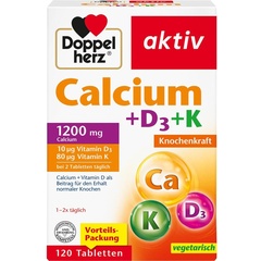 Doppelherz Calcium + D3 + K 120 ST
