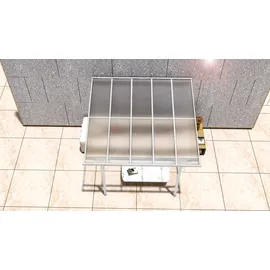 Westmann Terrassenüberdachung Bruce 313 x 300 cm weiß