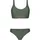 witeblaze Bustier-Bikini Damen Grün 44