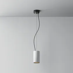 Maytoni Moderne Pendelleuchte Efir LED inkl. Weiß aus Aluminium Energieeffizient 15W für Küche, Schlafzimmer, Wohnzimmer, Esszimmer, Lobby