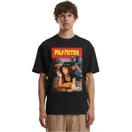 MERCHCODE Pulp Fiction Clean Oversize T-Shirt schwarz M