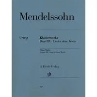 G. Henle Verlag Lieder ohne Worte