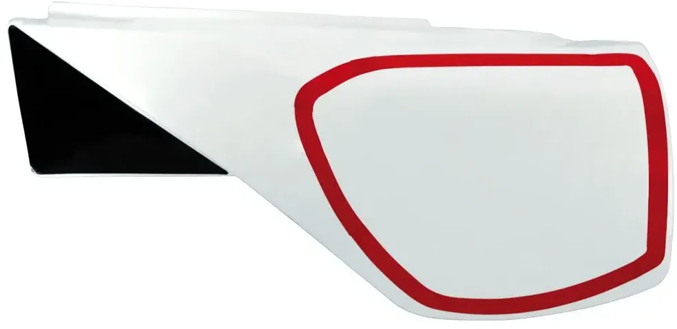 Ufo Vintage Yamaha Tt 600 84-92 Seitenteile - White - One Size