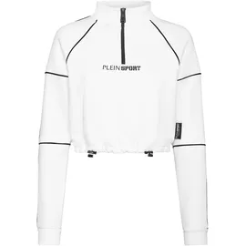 Plein Sport Sweatjacke mit, weiß XL