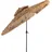 Costway Hawaii Ø 300 cm Braun