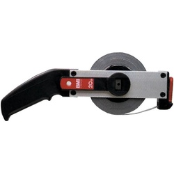 BMI Rahmenbandmaß 30mx13mm Stahl weißlackiert