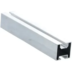 Aluminium-Schiene SILBER Solar Anlagen - 4,8 Meter