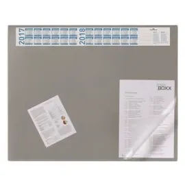 Durable Schreibtischunterlage Kunststoff grau