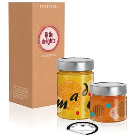 Ritzenhoff & Breker Little Delights Design Feinkostgläserset, Sabine Röhse 2017 / Ritzenhoff Feinkostgläser