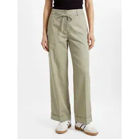 Opus Meeri Bloom Relaxed City Pants Beige 36 36W