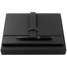 HUGO BOSS Schreibmappe Gear Writing Set M Black