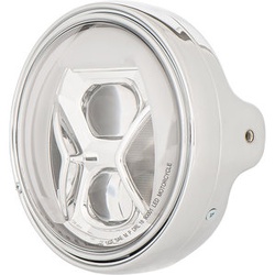 Led Scheinwerfer mit Kurvenlicht LTD Chrom