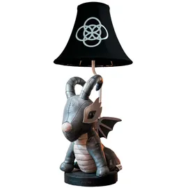 happy lamps - LED Kinder-Schreibtischlampe Dragon, LED/5,4W/230V Drache - Grau/Schwarz